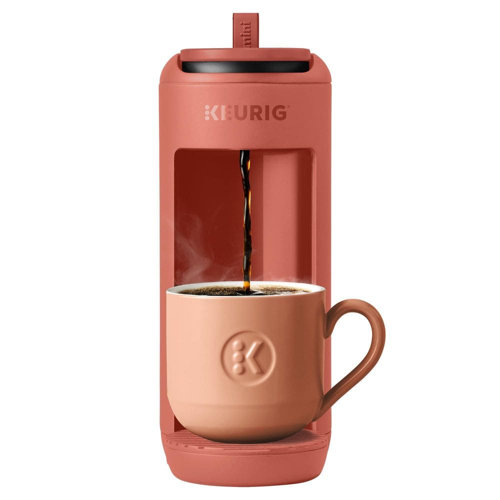 Cafeteira Keurig K-Mini Mate Single Serve K-Cup Pod vermelha