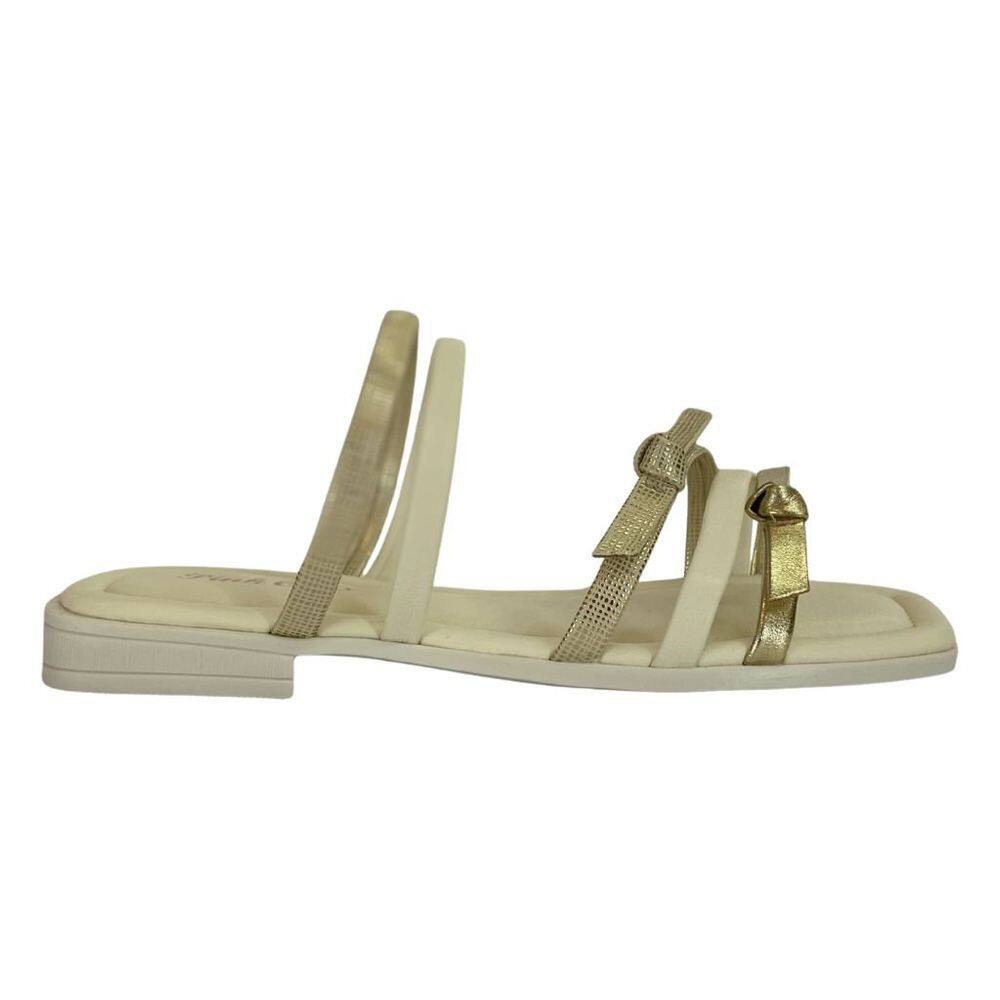 Chinelo Pink Cats V5851 Infantil Champagne casual