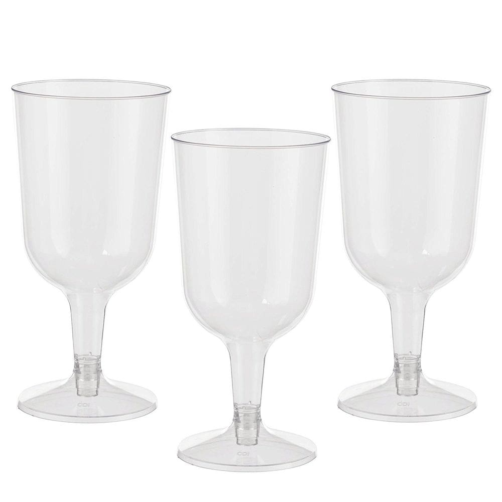 Conjunto de taças de vinho Exquisite Crystal Clear 180 ml - pacote com 20