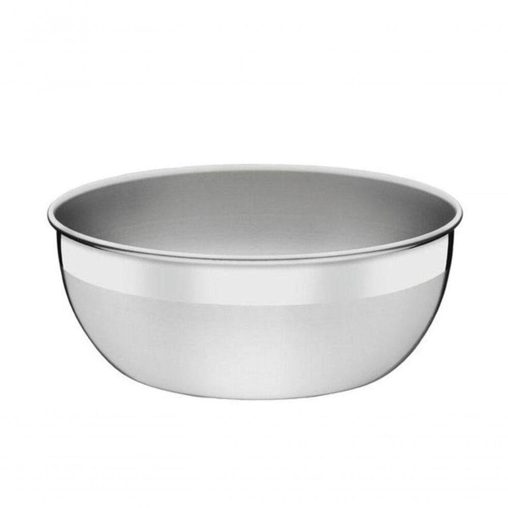 Pote Tramontina Freezinox Redondo Em Inox Com Acabamento Fosco Sem Tampa 4,2 Litros