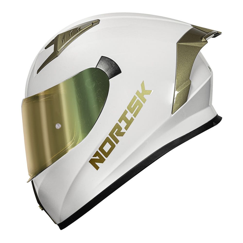 Capacete Norisk Flow Monocolor Branco Especial