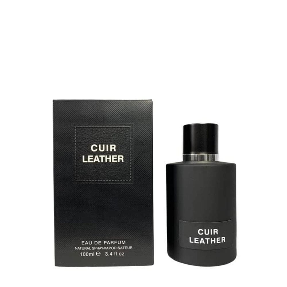 Perfume Fragrance World Cuir Leather Eau de Parfum 100ml unissex