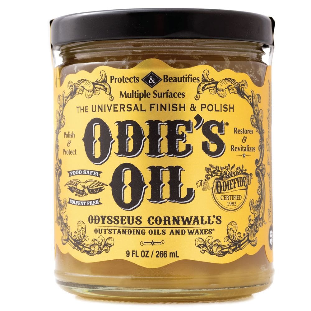 Óleo Odie`s com acabamento universal para madeira, couro, plástico, metal, 250 ml