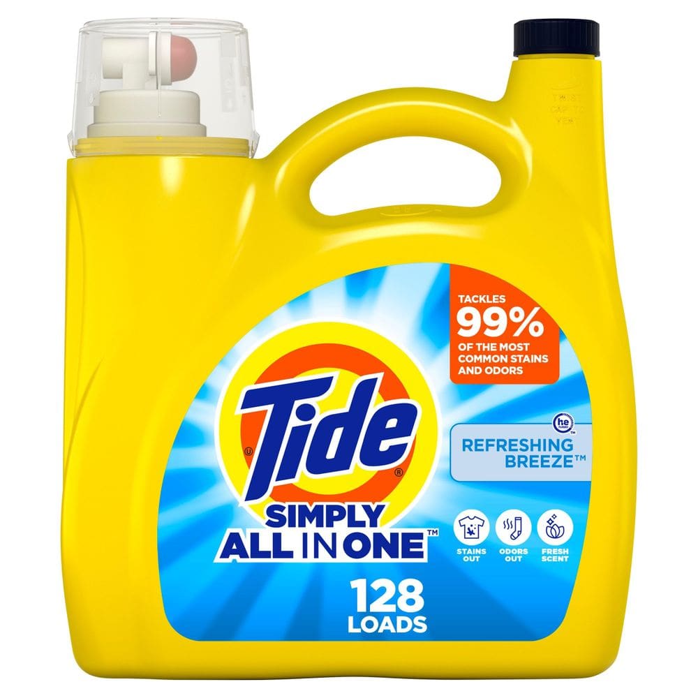Detergente para roupa Tide Simply Refreshing Breeze 5.0L 128 cargas