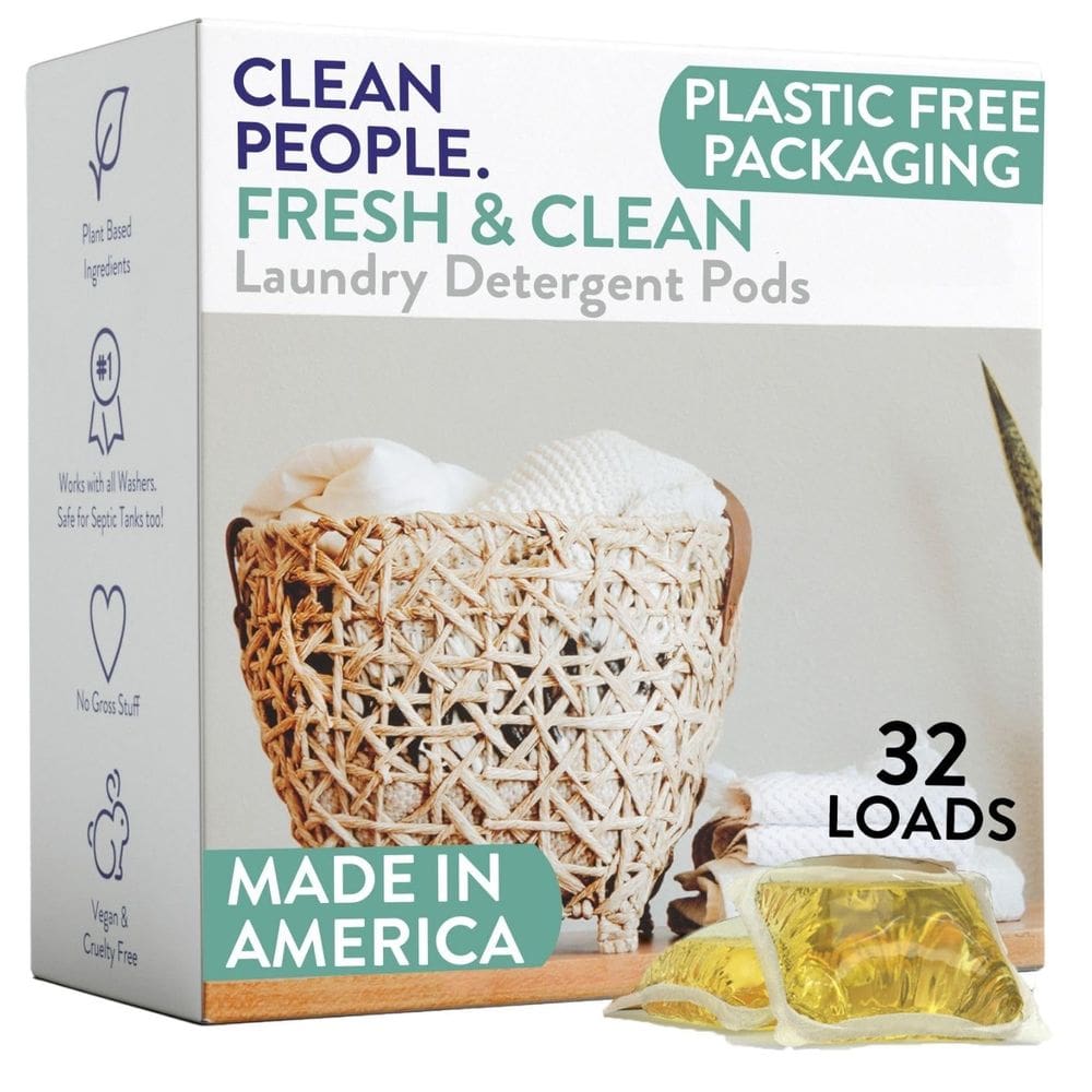Cápsulas de detergente para roupa The Clean People Ultra Concentrated