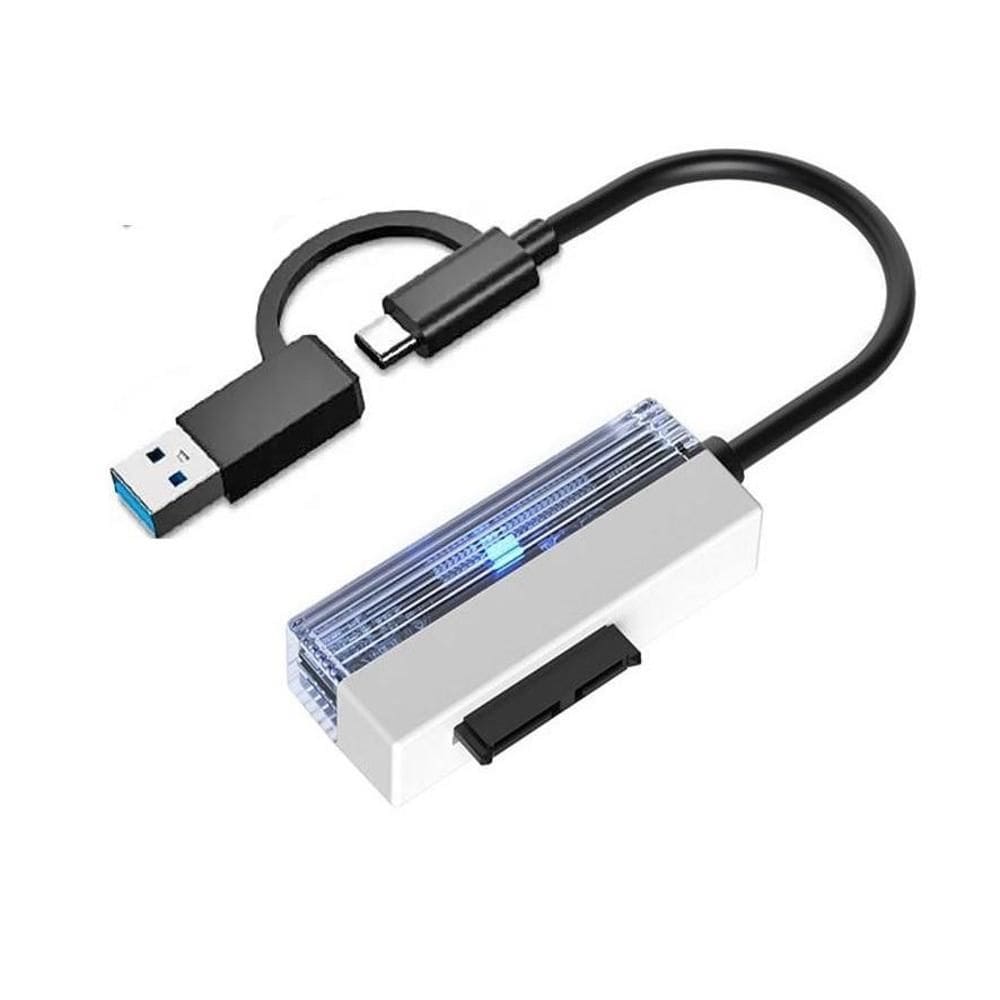 Cabo Adaptador Conversor Usb 3.0 / Type-C x Sata KP-Hd827/AC