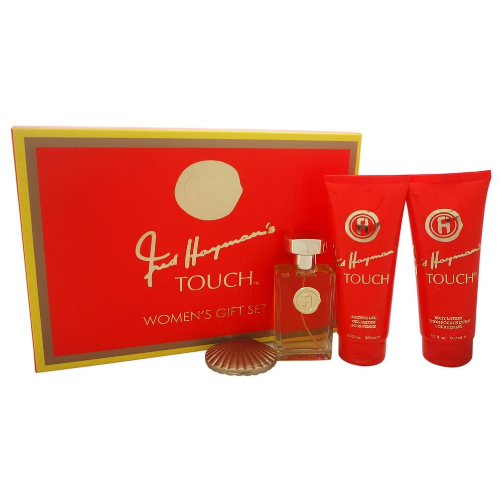 Conjunto de presente Fred Hayman Touch EDT 100mL Spray + Loção Corporal 200mL