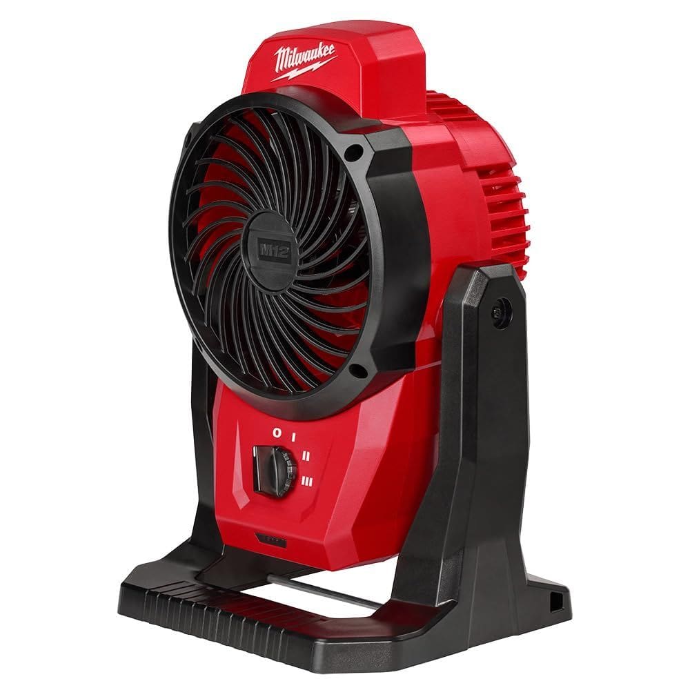 Ventilador Air Mover Milwaukee M12 de alta potência sem fio 18V