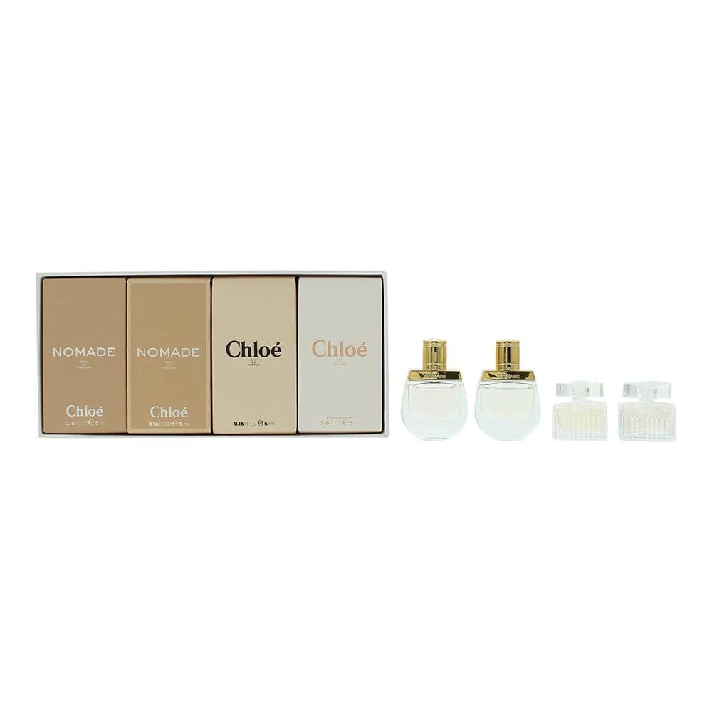 Mini conjunto feminino Perfume Chloe de 4 peças (exclusivo para viagens) para mulheres