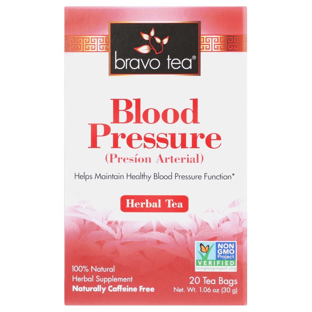 Tea Bravo Tea Pressão Arterial Sem Cafeína 20 saquinhos de chá