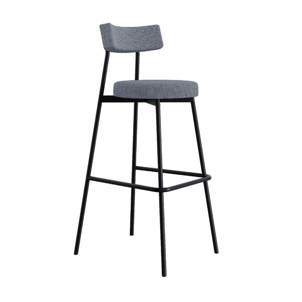 Banqueta Alta Stout Ae: 100 / Aa: 75cm Bqst7510 Etnico Prata