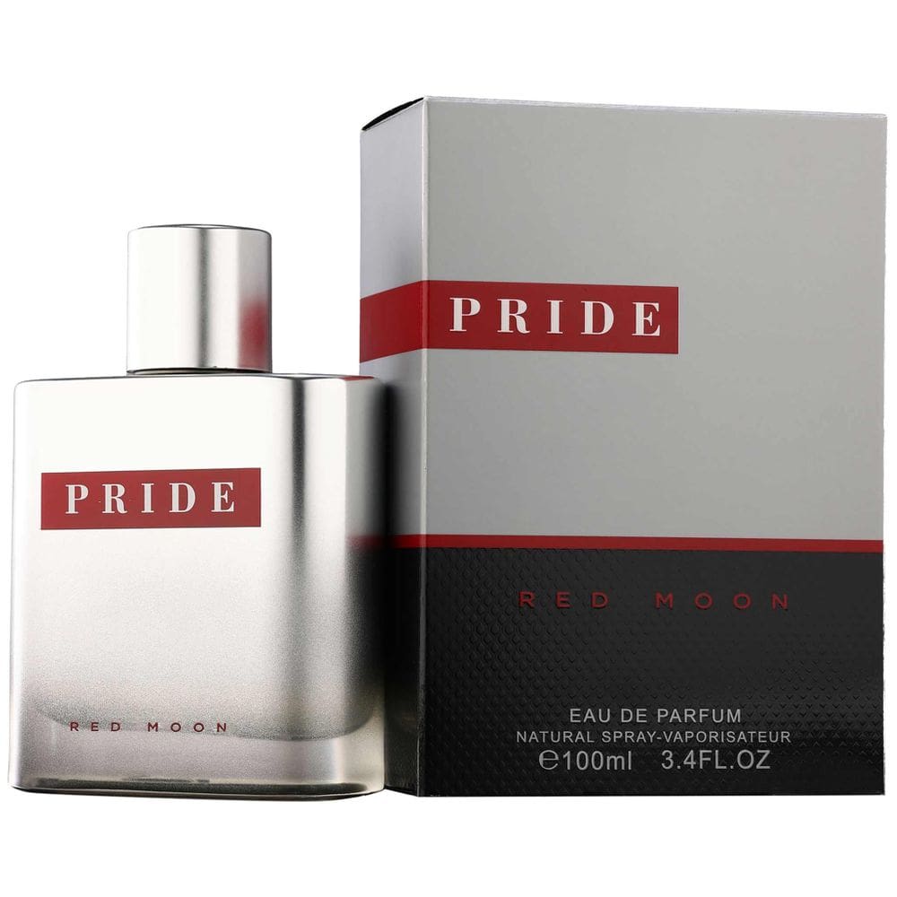 Fragrância de perfume World Pride Red Moon EDP 100ml para homens