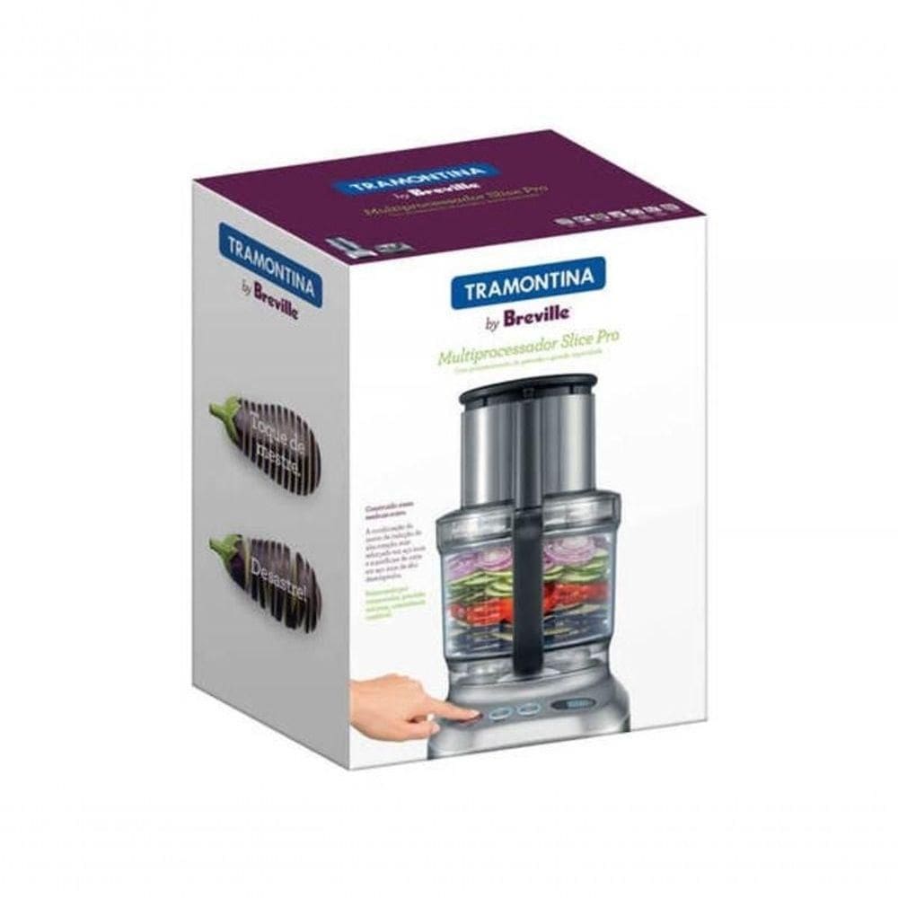 Multiprocessador Tramontina By Breville Slice Pro 3,7 Litros 1200 W 127 V