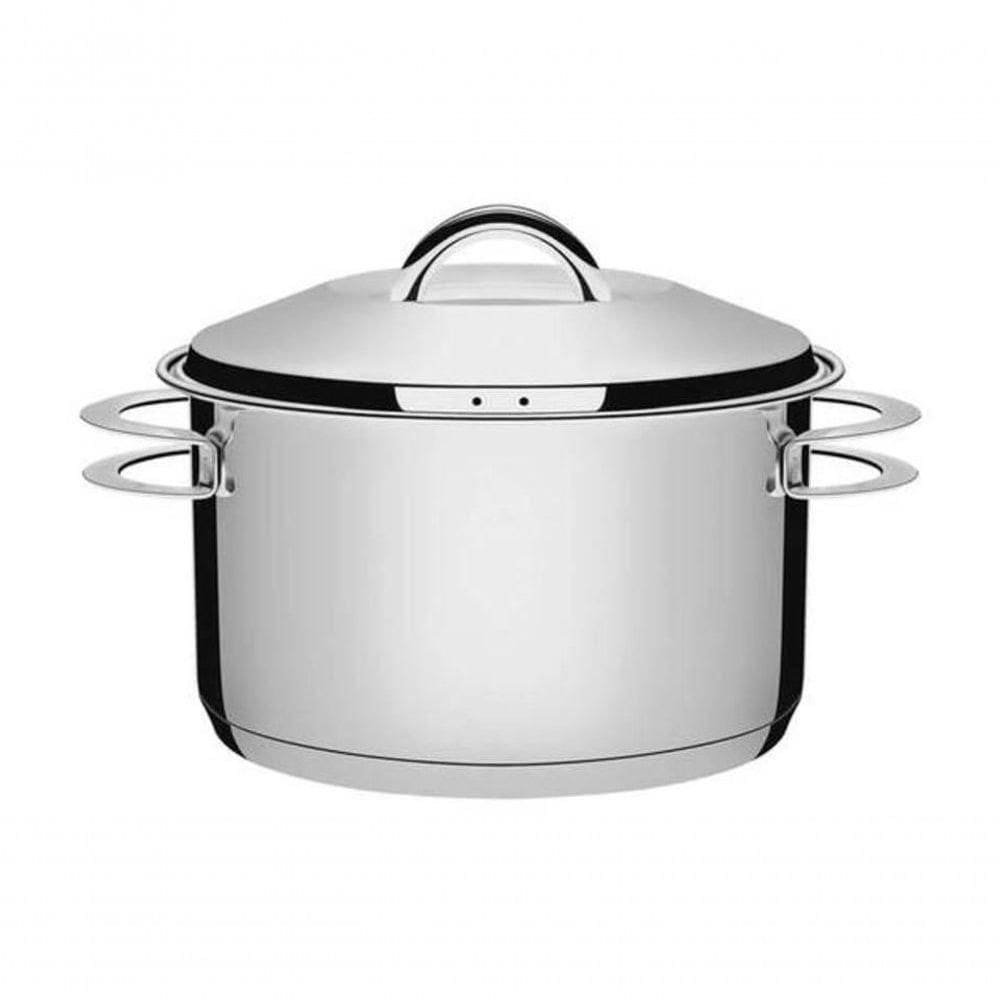 Caçarola Funda Tramontina Solar 28cm Em Aço Inox