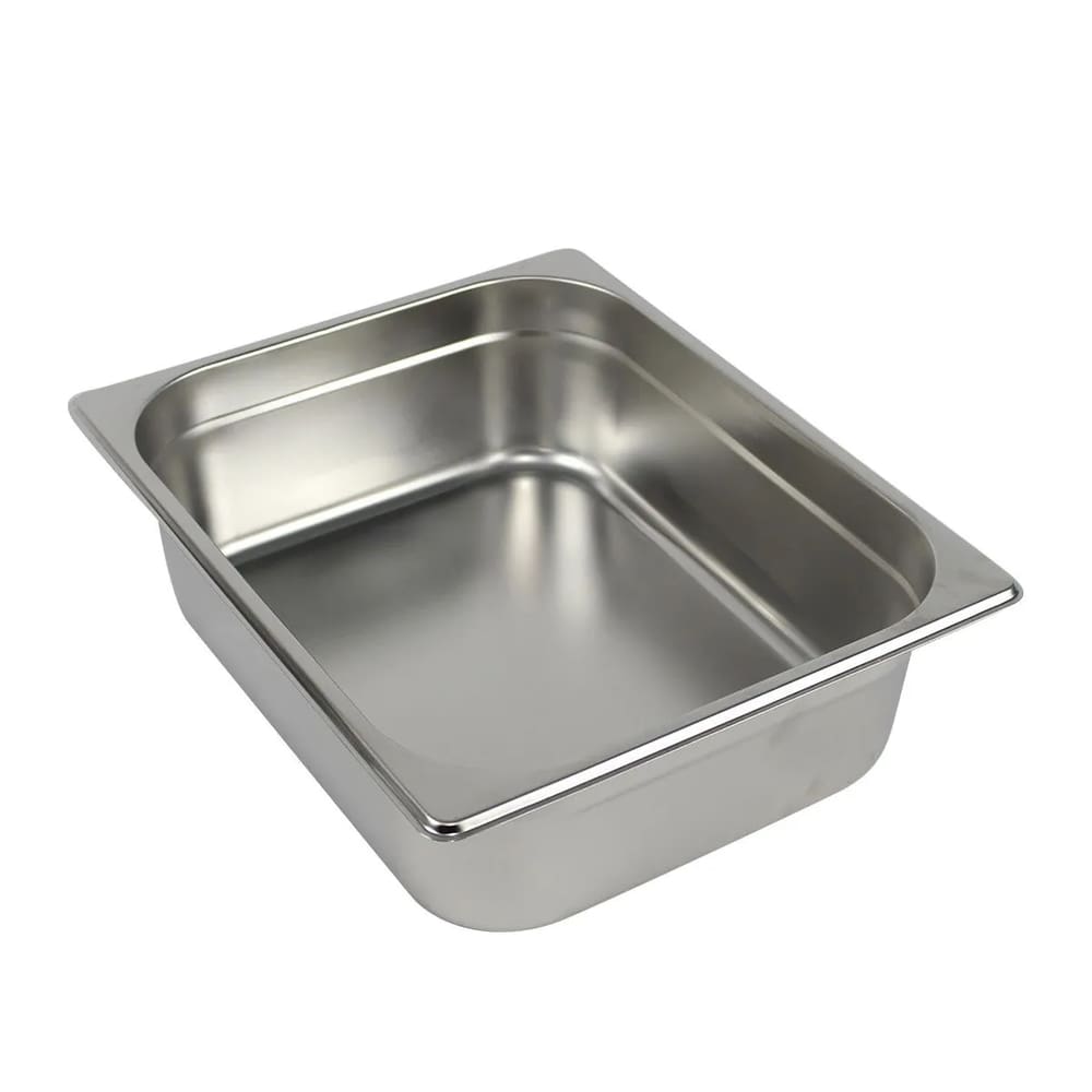 8 Cubas Gastronômica Buffet GN 1/2 100mm Aço Inox Sem Alça