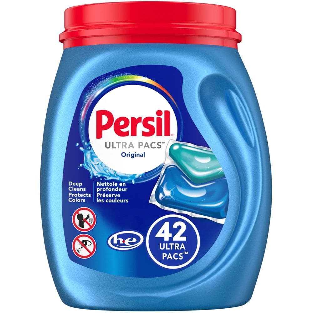 Detergente para roupa Persil Ultra Pacs autêntico 42 unidades