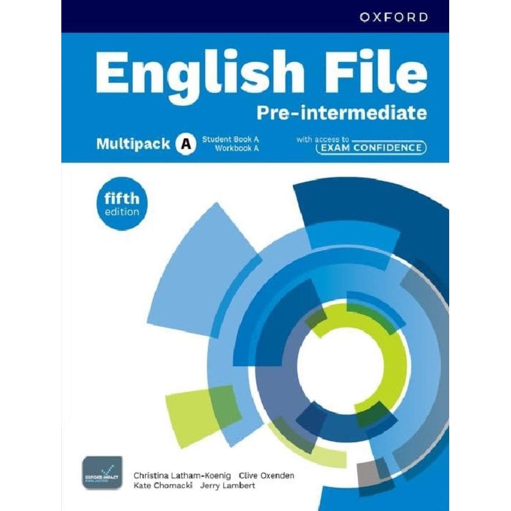 English File Pre-Intermediare - Multipack A - Sb + Wb With Access To Exam Confidence - 5Th Ed.