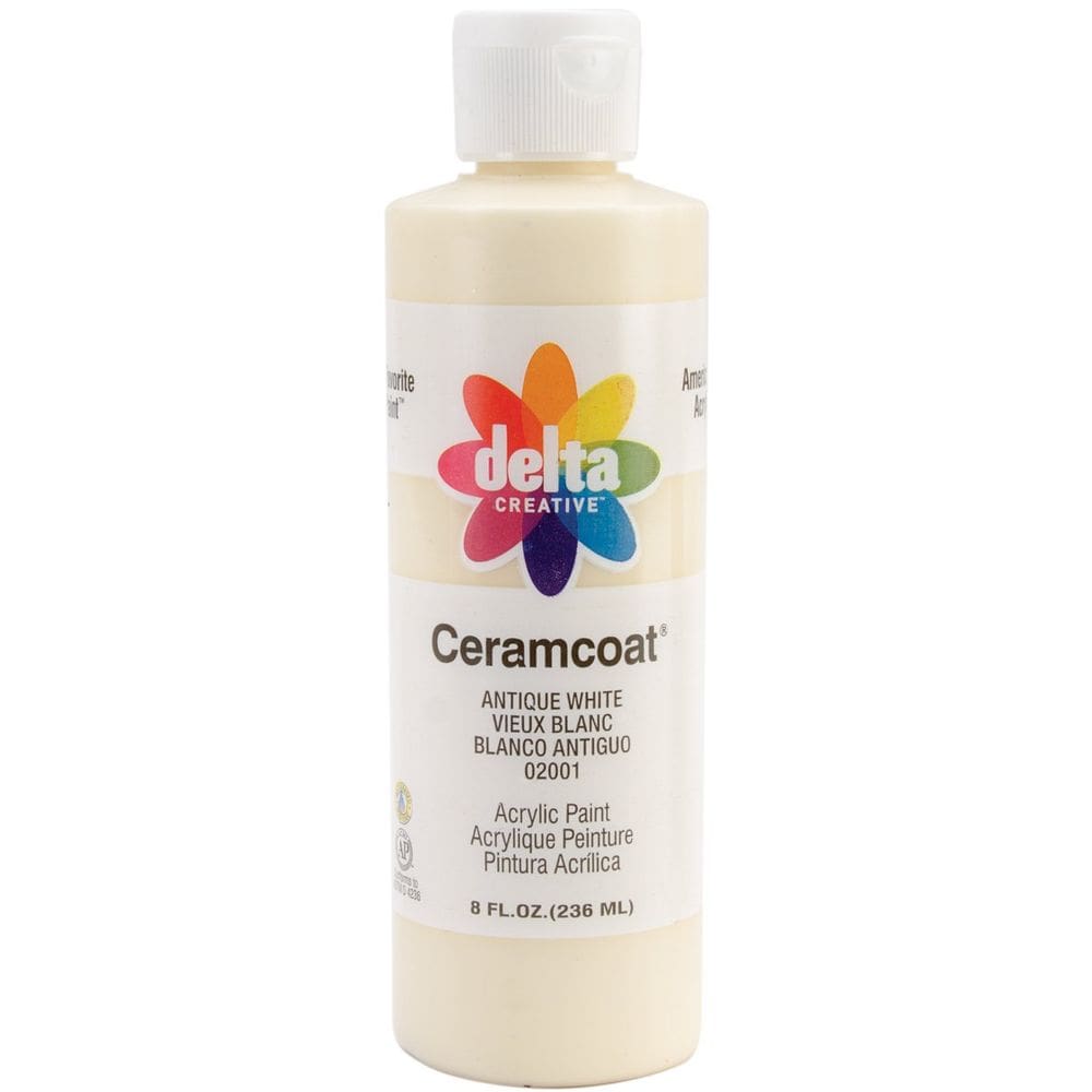 Tinta acrílica Delta Creative Ceramcoat 20018 Antique White 240 ml