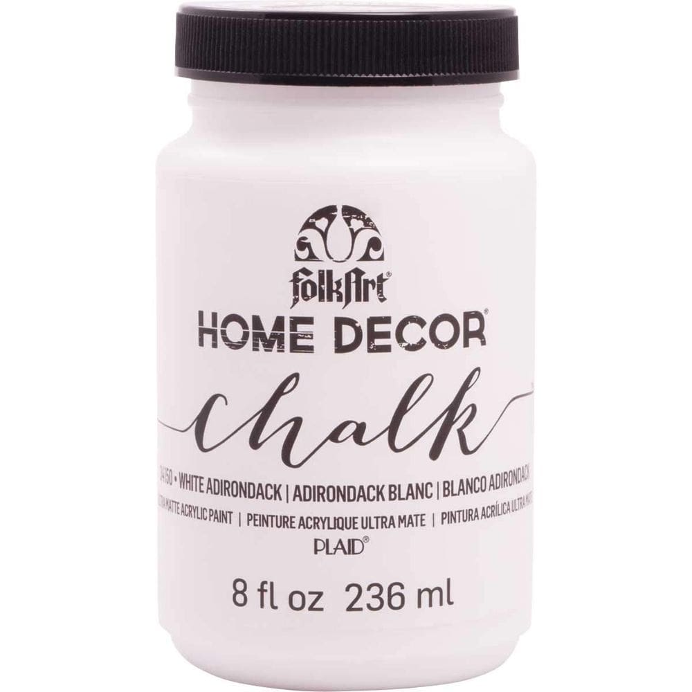 Paint FolkArt Home Decor Chalk Furniture 8 oz 34150 White