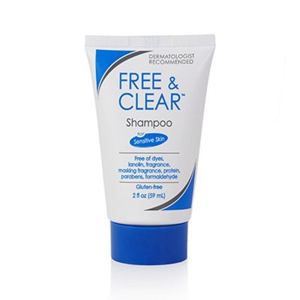 Shampoo Free & Clear Travel Size 60 ml, pacote com 1
