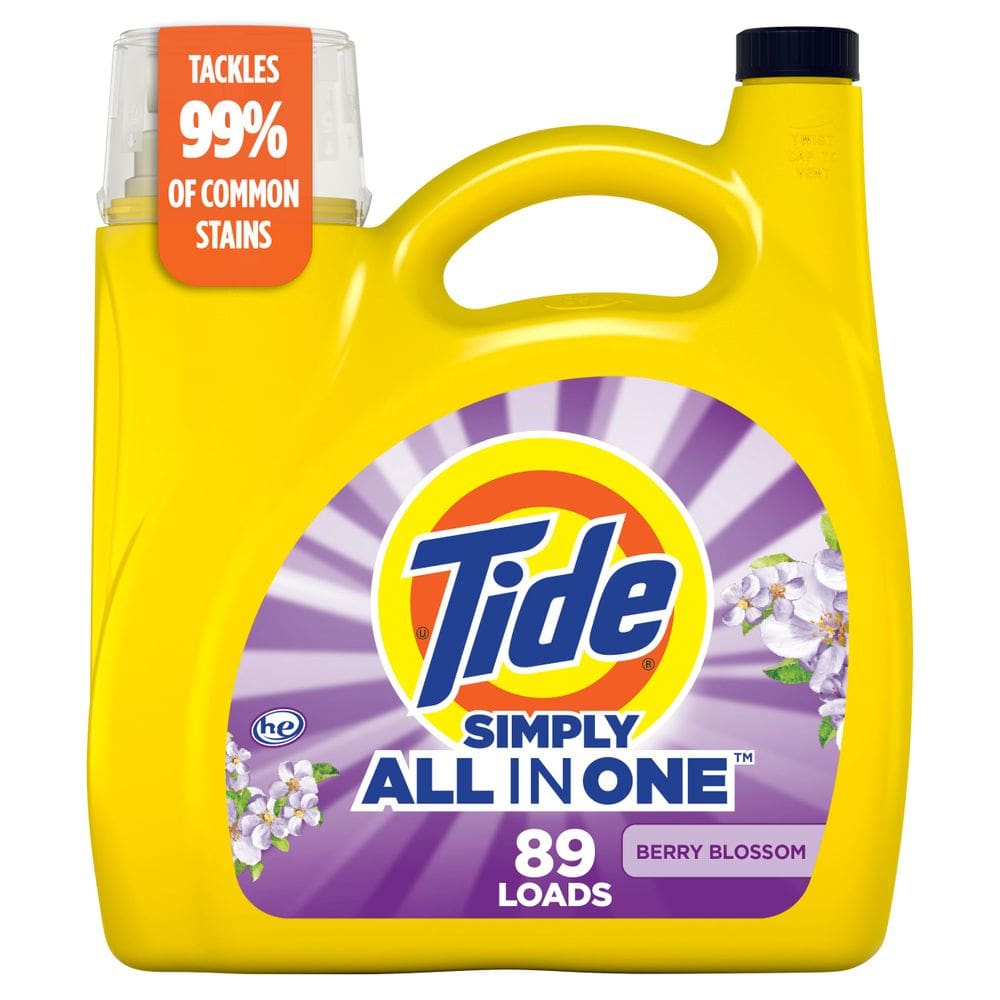 Detergente para roupa Tide Simply Clean & Fresh 3,47 L 89 cargas