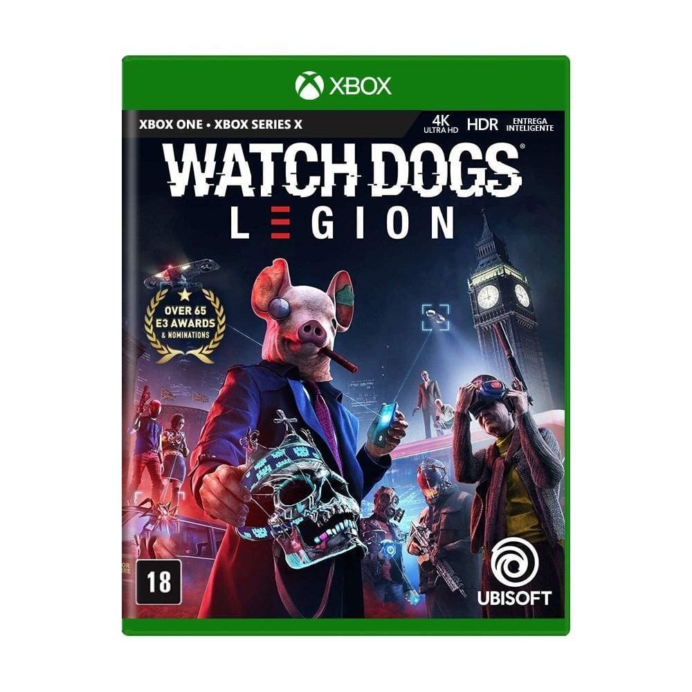 Watch Dogs Legion Xbox One Mídia Física Novo Lacrado