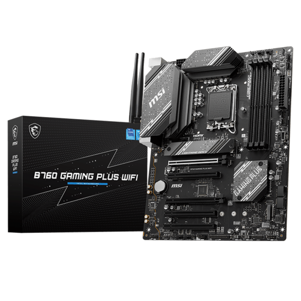 Placa Mãe MSI B760 Gaming Plus Wi-Fi DDR5 Socket LGA 1700