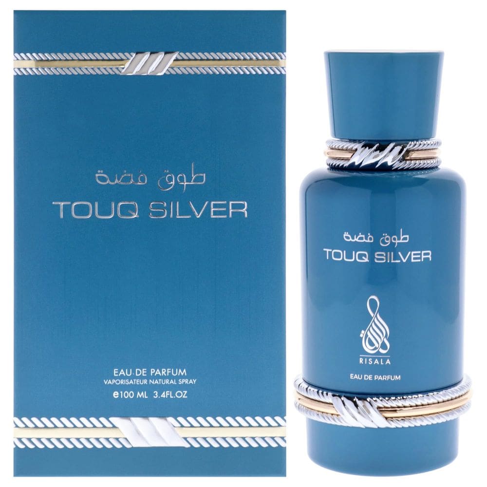 Perfume Risala Touq Silver Eau de Parfum 100ml para unissex