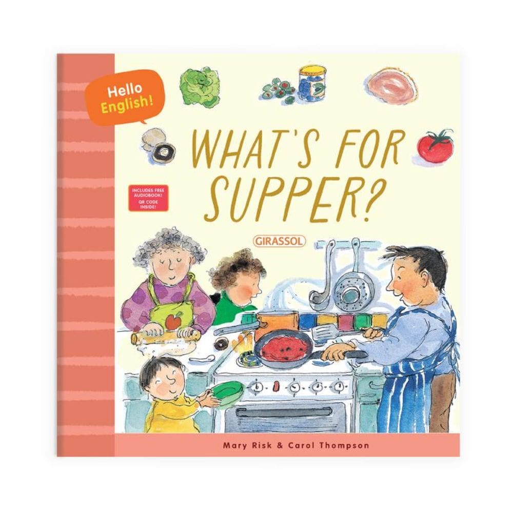Hello English - Whats for Supper?: Com QR Code