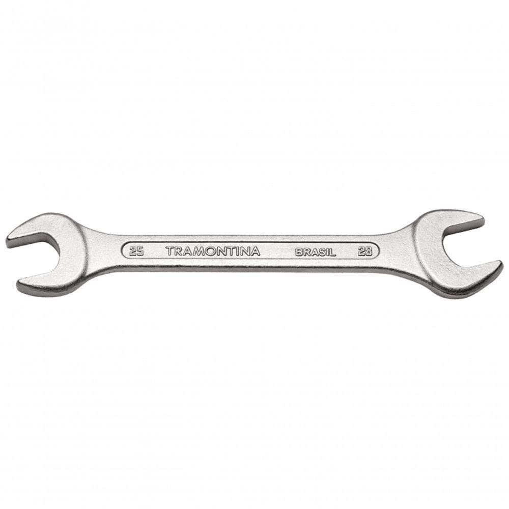 Chave Fixa Tramontina Basic 25x28 Mm Com Corpo Em Aço Especial Cromado