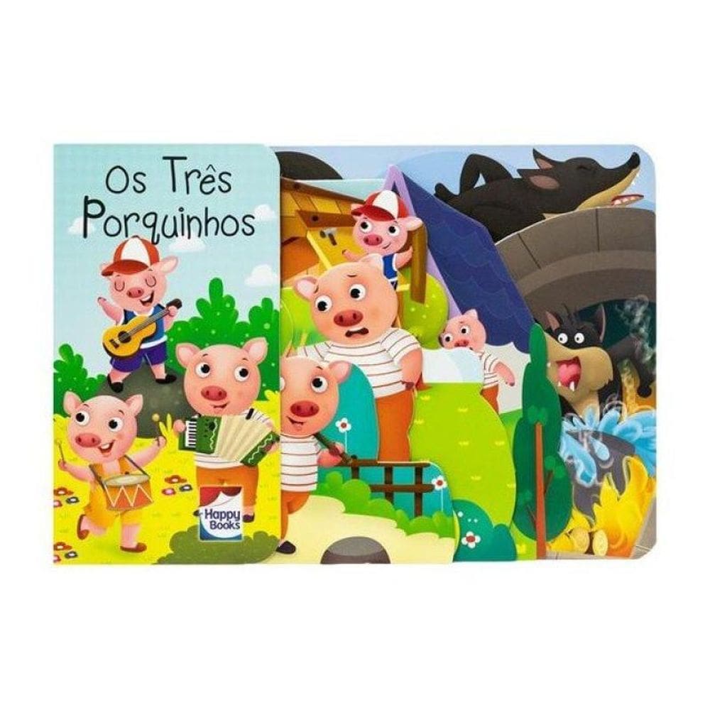 Contos Clássicos Com Abas: Três Porquinhos, Os