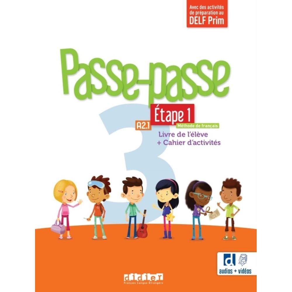 Passe - Passe 3 - Etape 1 - Livre + Cahier + Didierfle.App