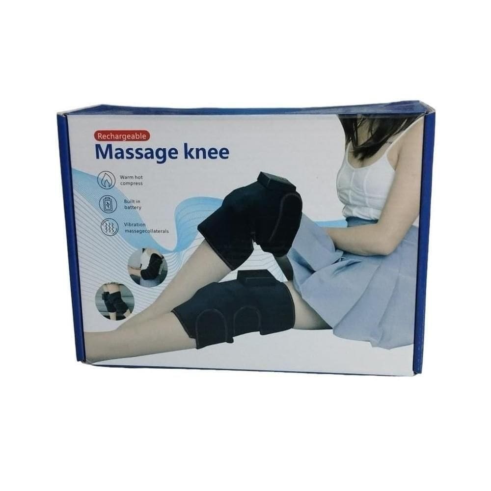 Massageador Joelho Eletrico Joelheira Aquecimento Cotoveleira Massageador Vibracao Anti Dor Fadiga Lesoes Ombro Recarreg
