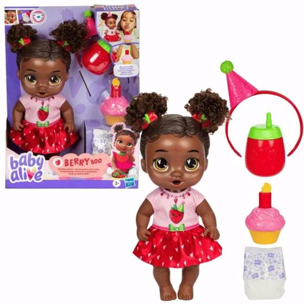 Boneca Baby Alive Festa de Aniversario Berry - Hasbro