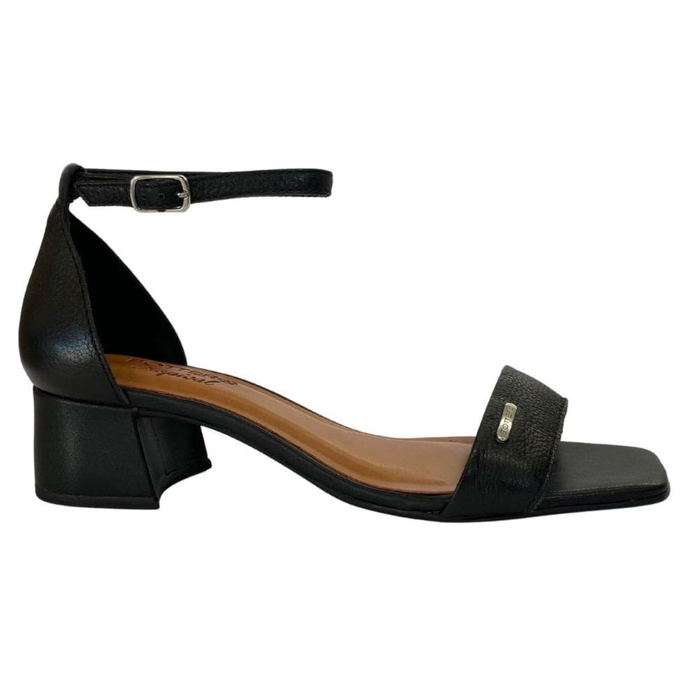 Sandália Bottero 374001 Feminino Preto casual