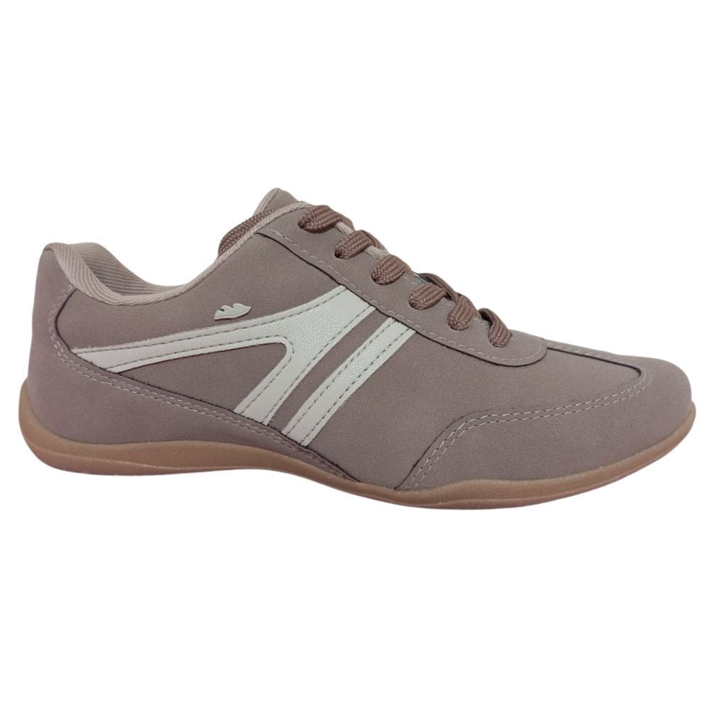 tenis feminino dakota casual marrom titanium