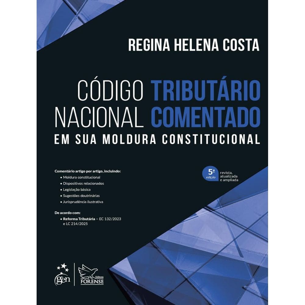 Codigo Tributario Nacional Comentado - 5ª Ed 2025