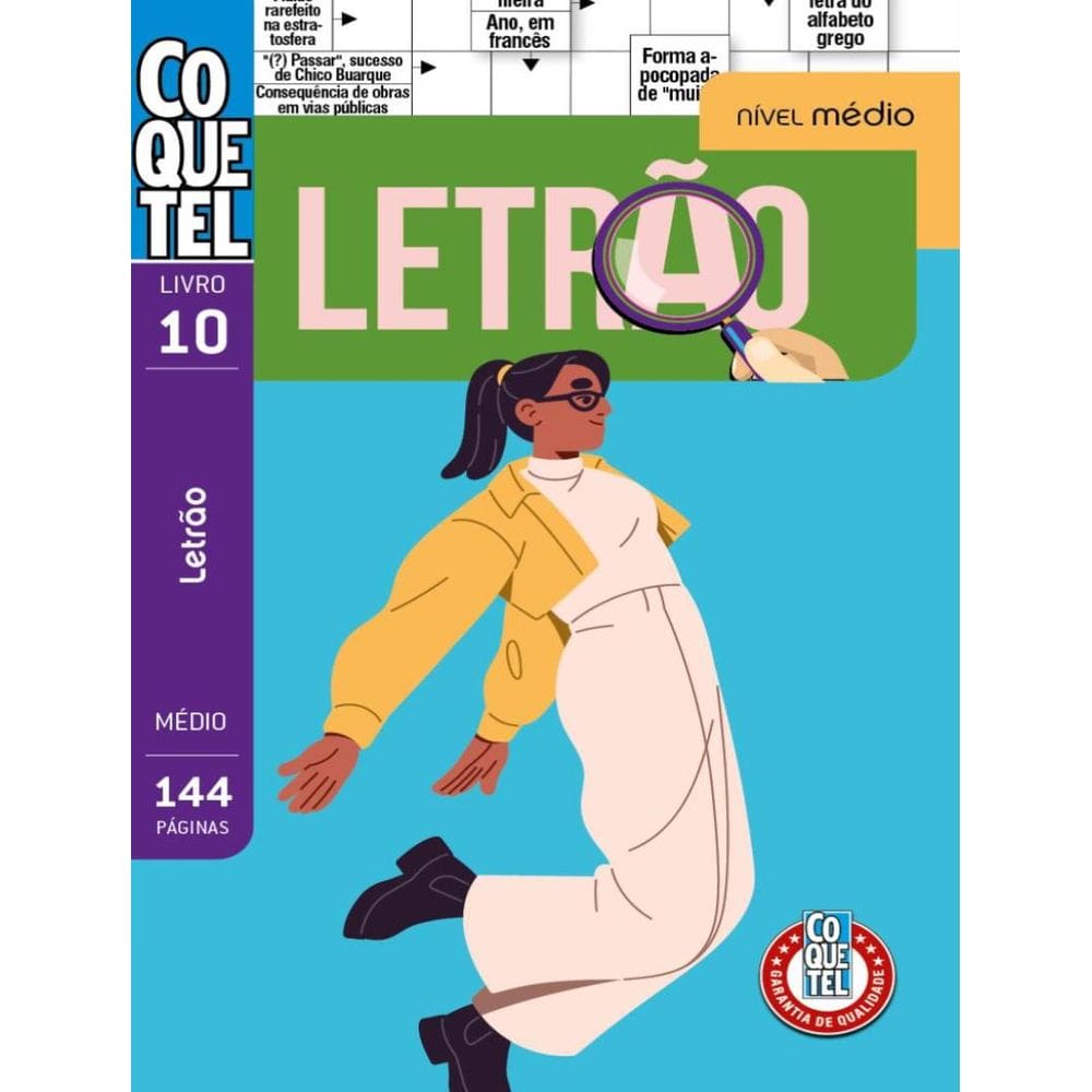Livro Coquetel Letrao Medio 10