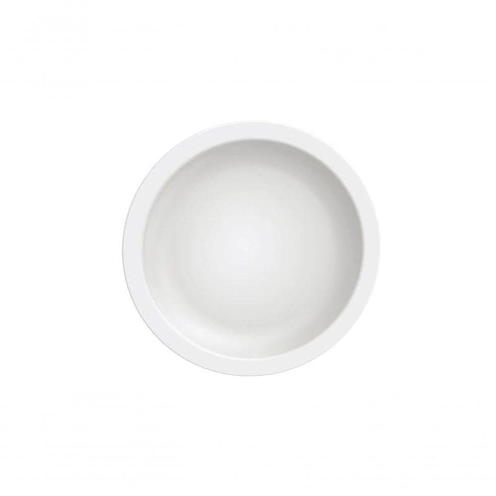 Prato Raso Tramontina Laura Tara Certa 28cm Em Porcelana 880gr+/- 5gr