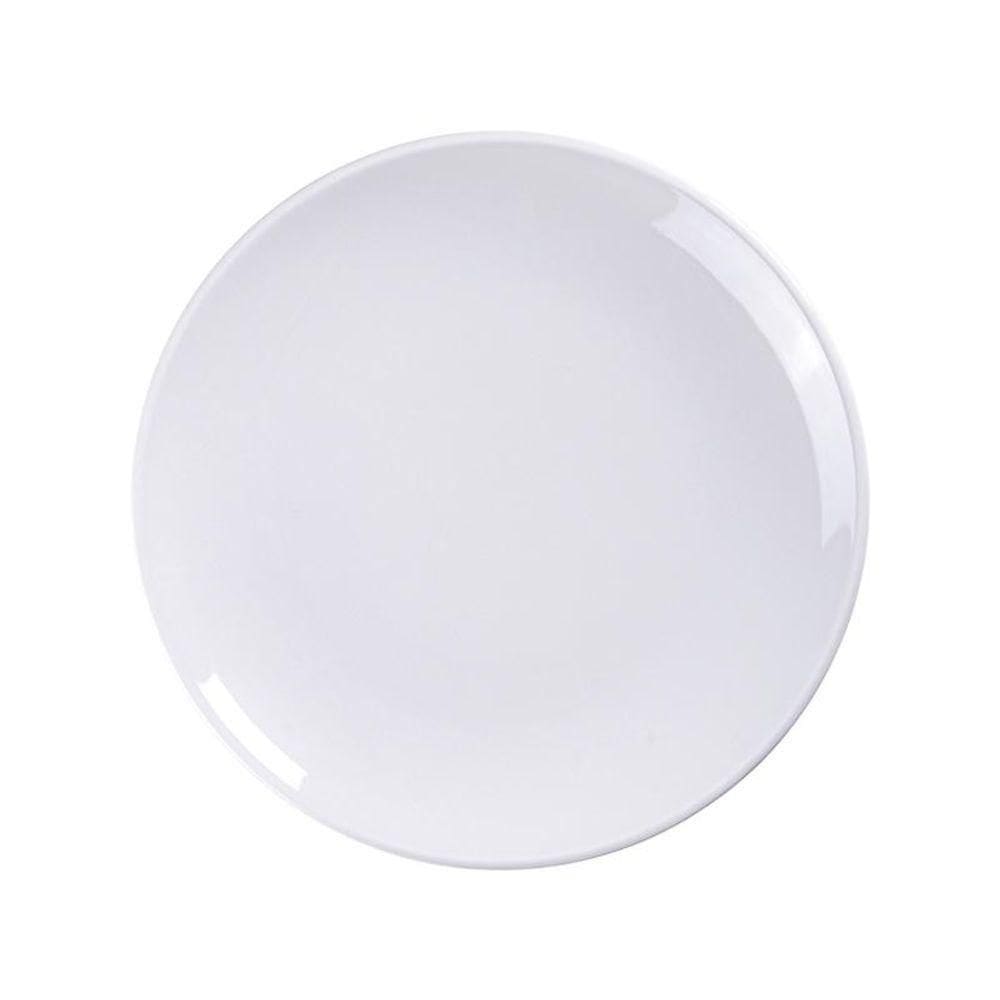 Prato Raso Tramontina Maxforce Em Porcelana Branca 27cm