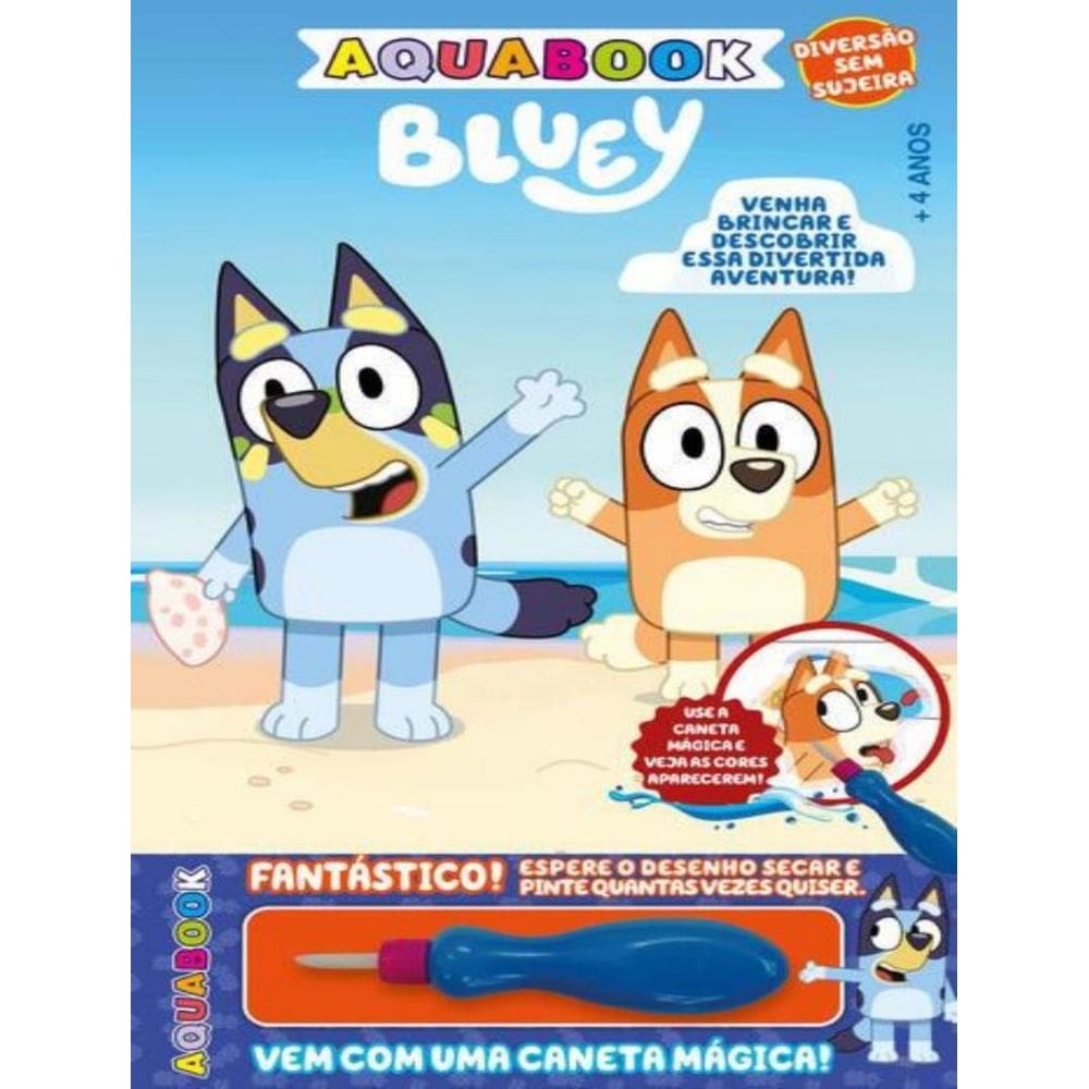 Aquabook Bluey