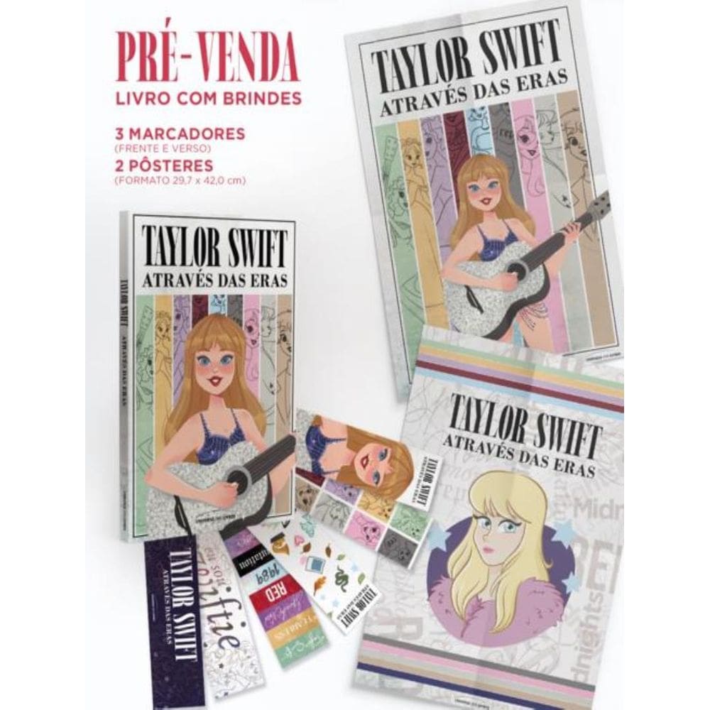 Taylor Swift Atraves Das Eras - Edicao Com Brindes!