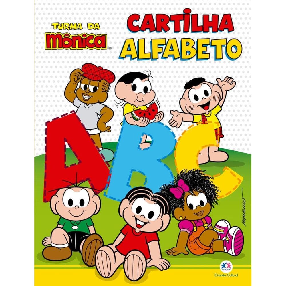 Turma Da Monica - Cartilha - Alfabeto