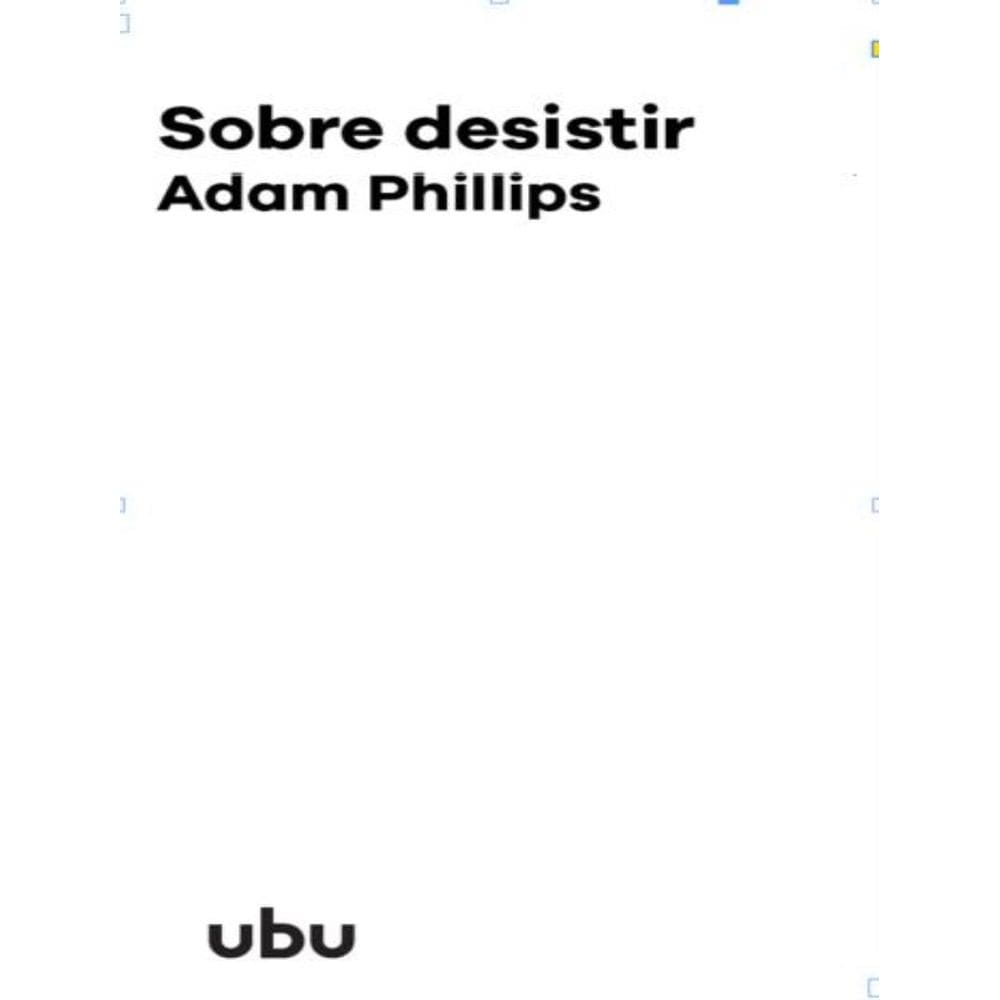 Sobre Desistir