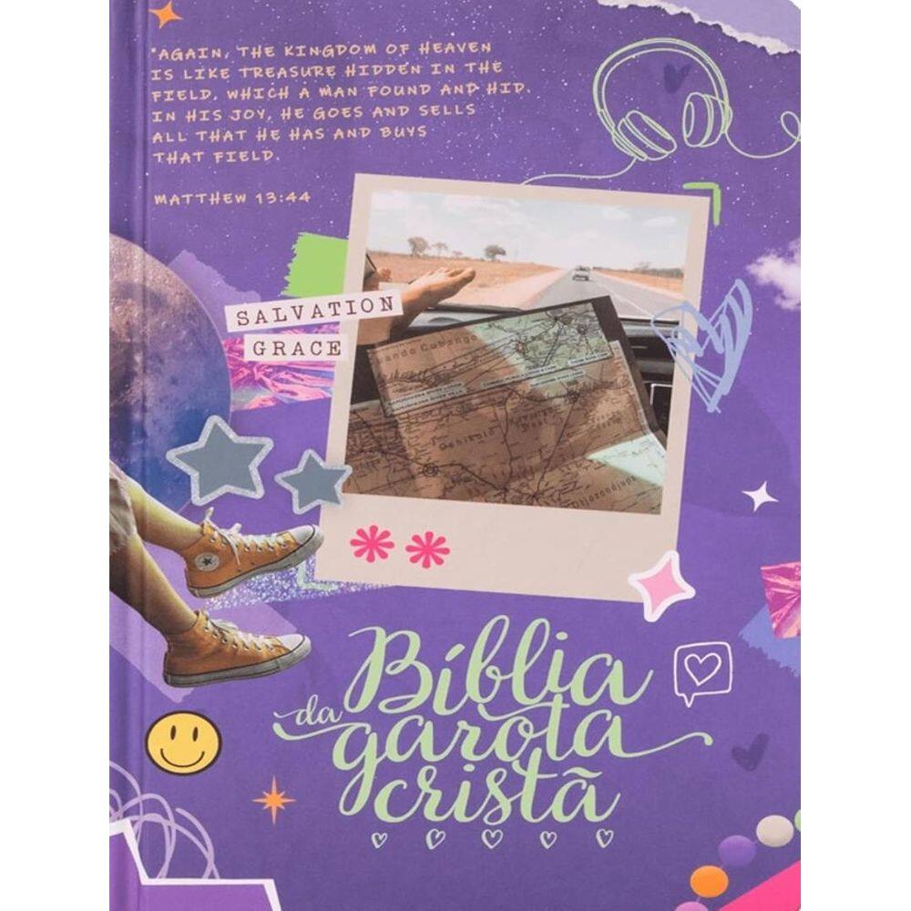 Biblia Da Garota Crista - Ntlh, Capa Dura Roxa, Leitura Perfeita