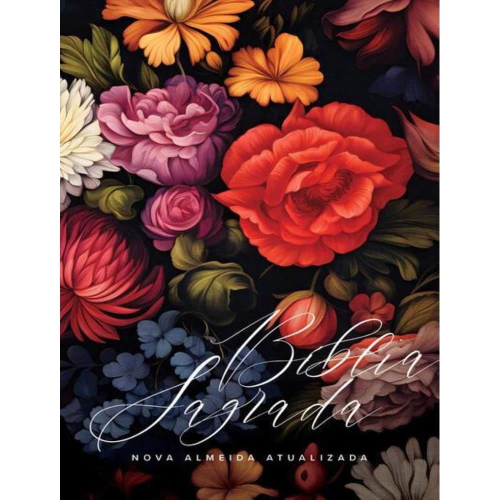 Biblia Naa Flores Coloridas
