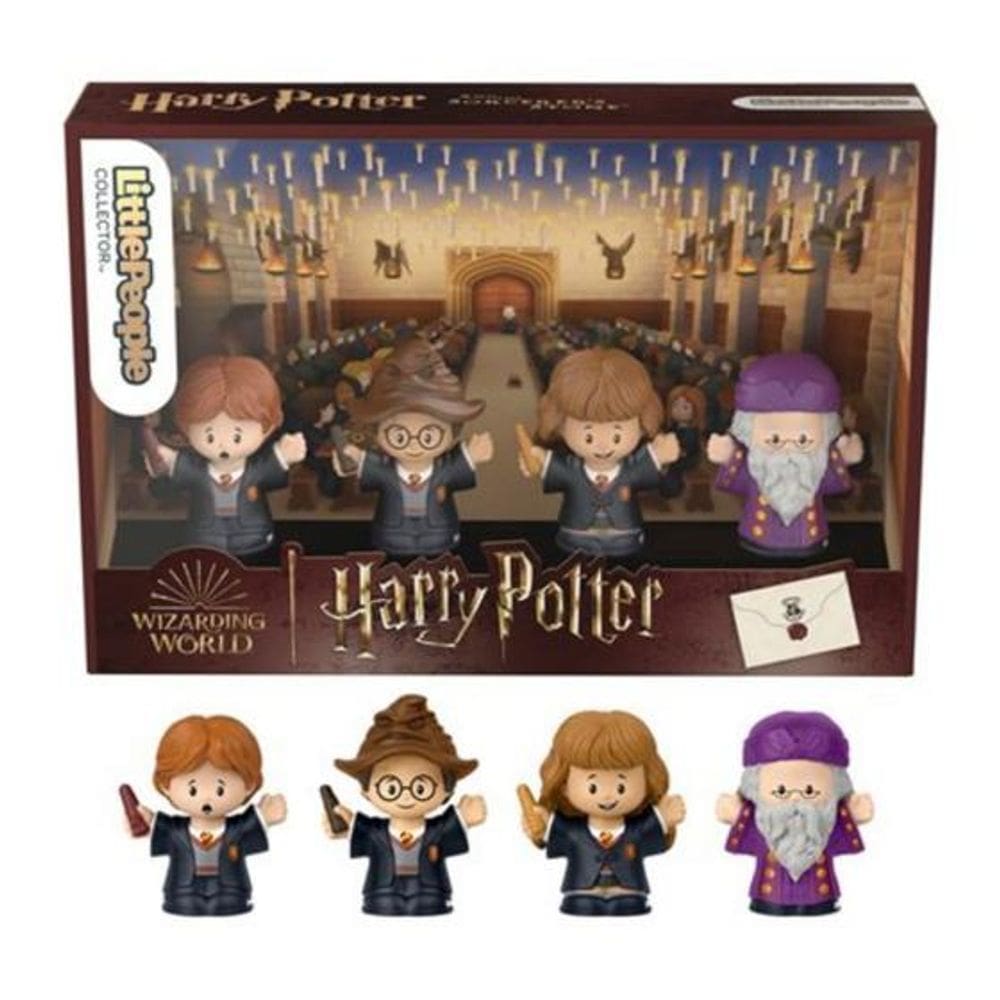 Bonecos do Harry Potter E A Pedra Filosofa Little People - HVG45 Mattel