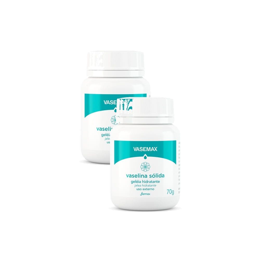 Kit 2 Vaselina Sólida Vasemax 70g