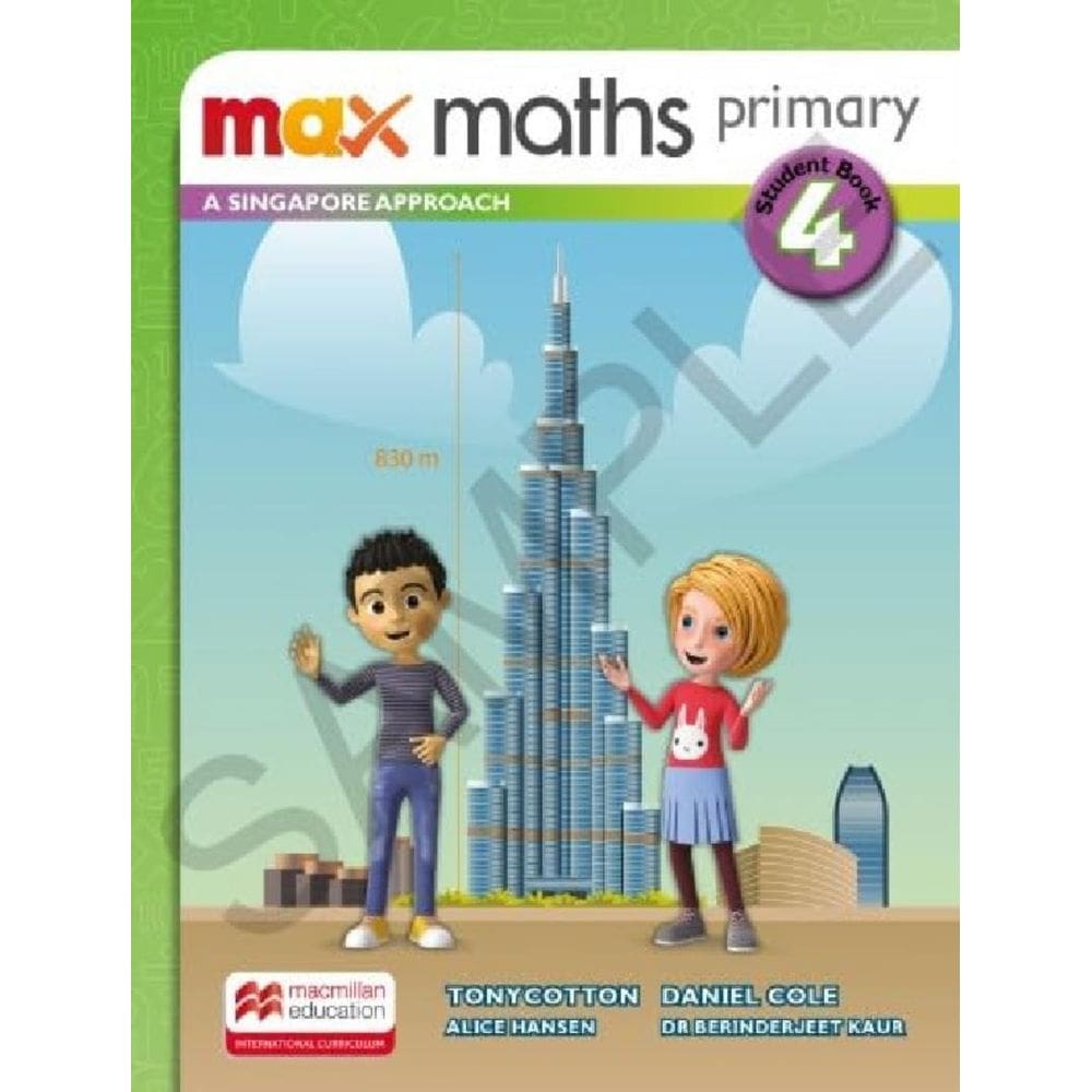Max Maths Primary 4 - A Singapore Aproach Sb W/Dsb