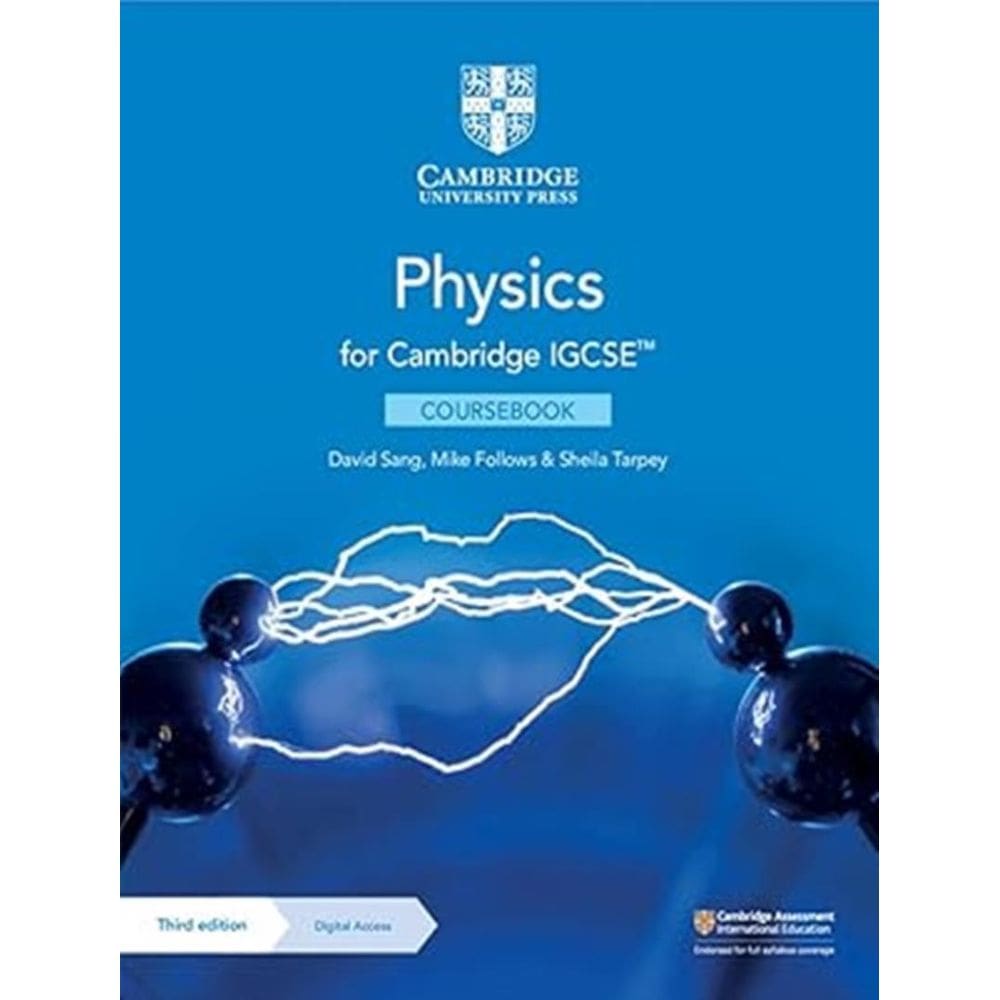 Cambridge Igcse - Physics Coursebook With Digital Access (2 Years) - 3ª Rd Ed